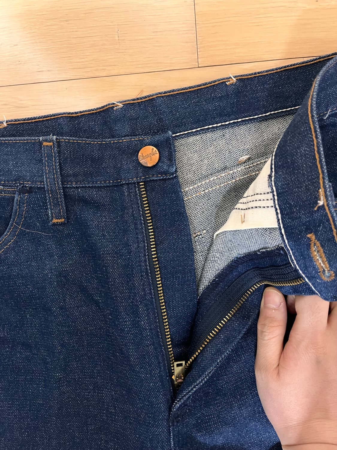 80‘s 랭글러 데드스탁 936 데님팬츠 상품이미지6