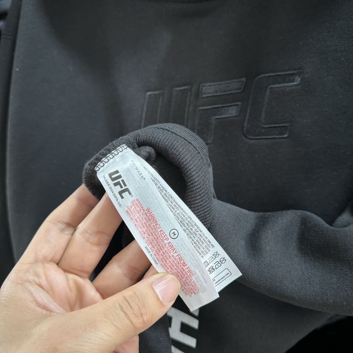 UFC 케이지 후드티 아시아XL 상품이미지4