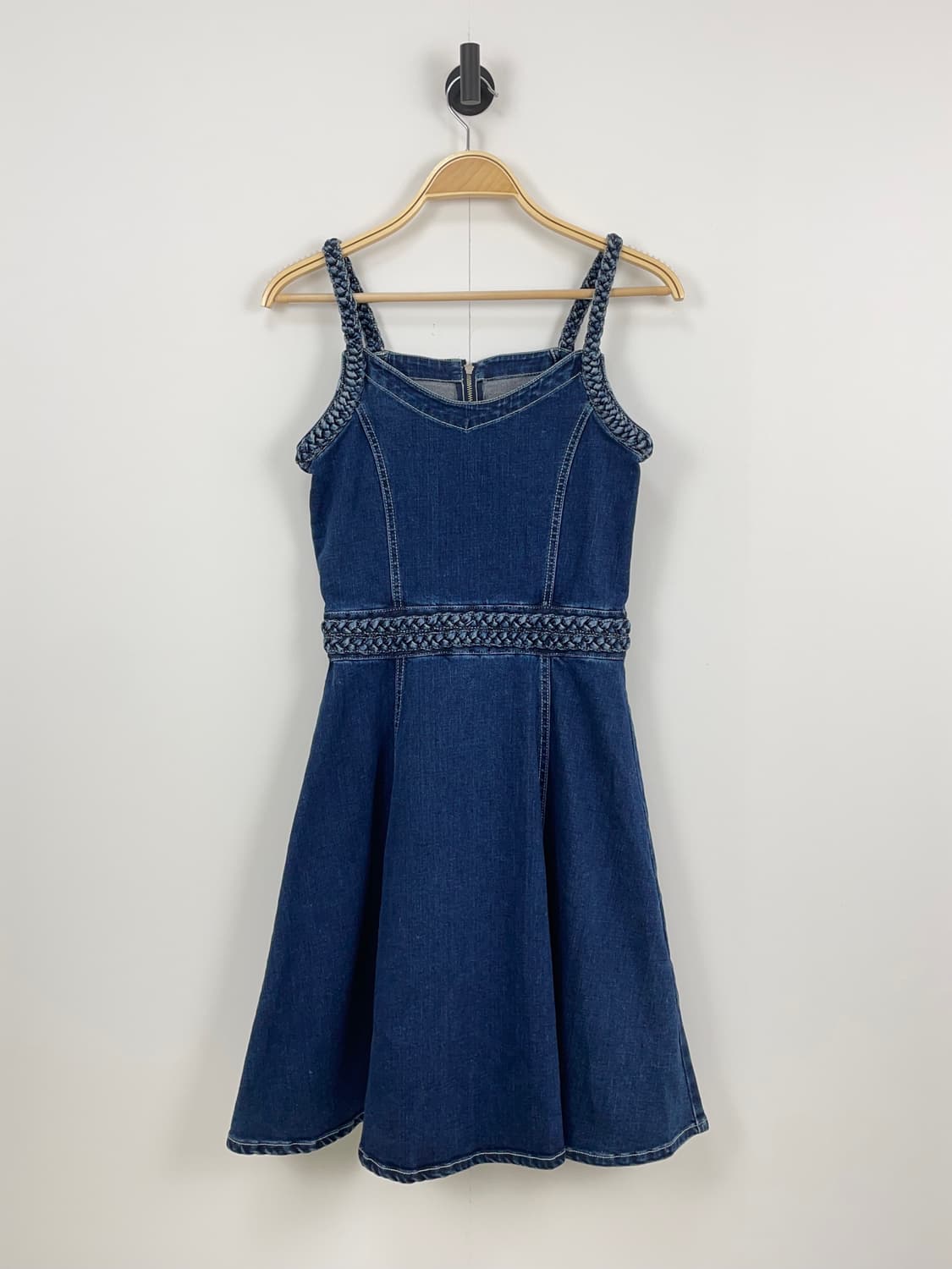 에미리아위즈(EmiriaWiz) 브레이디드 데님 미니 원피스 상품이미지2