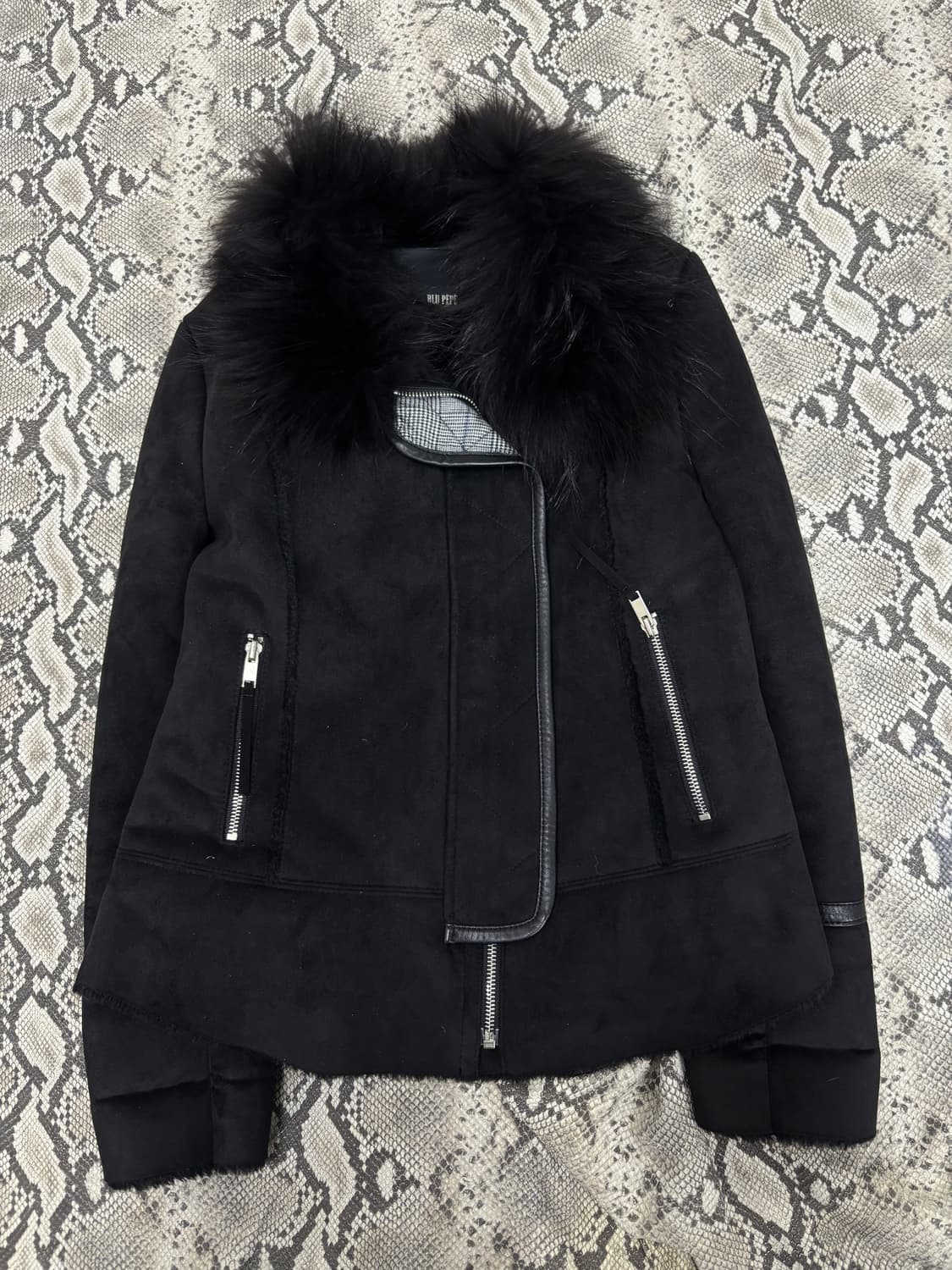 [VKEI]Raccoon Fur Trimming Jacket 상품이미지4