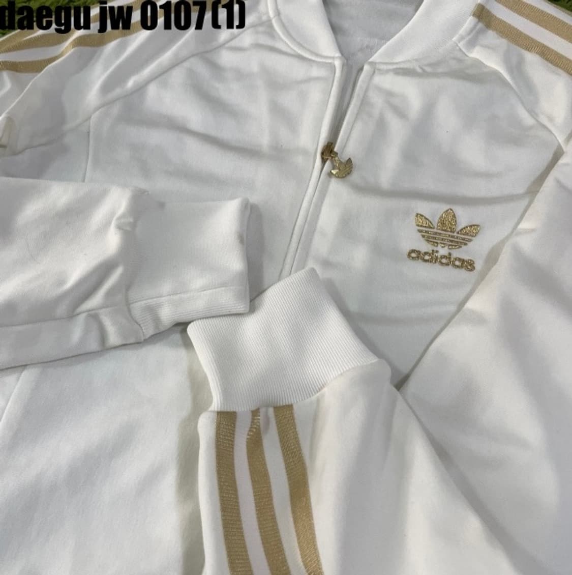 아디다스 파이어버드 져지집업 화이트 상품이미지4