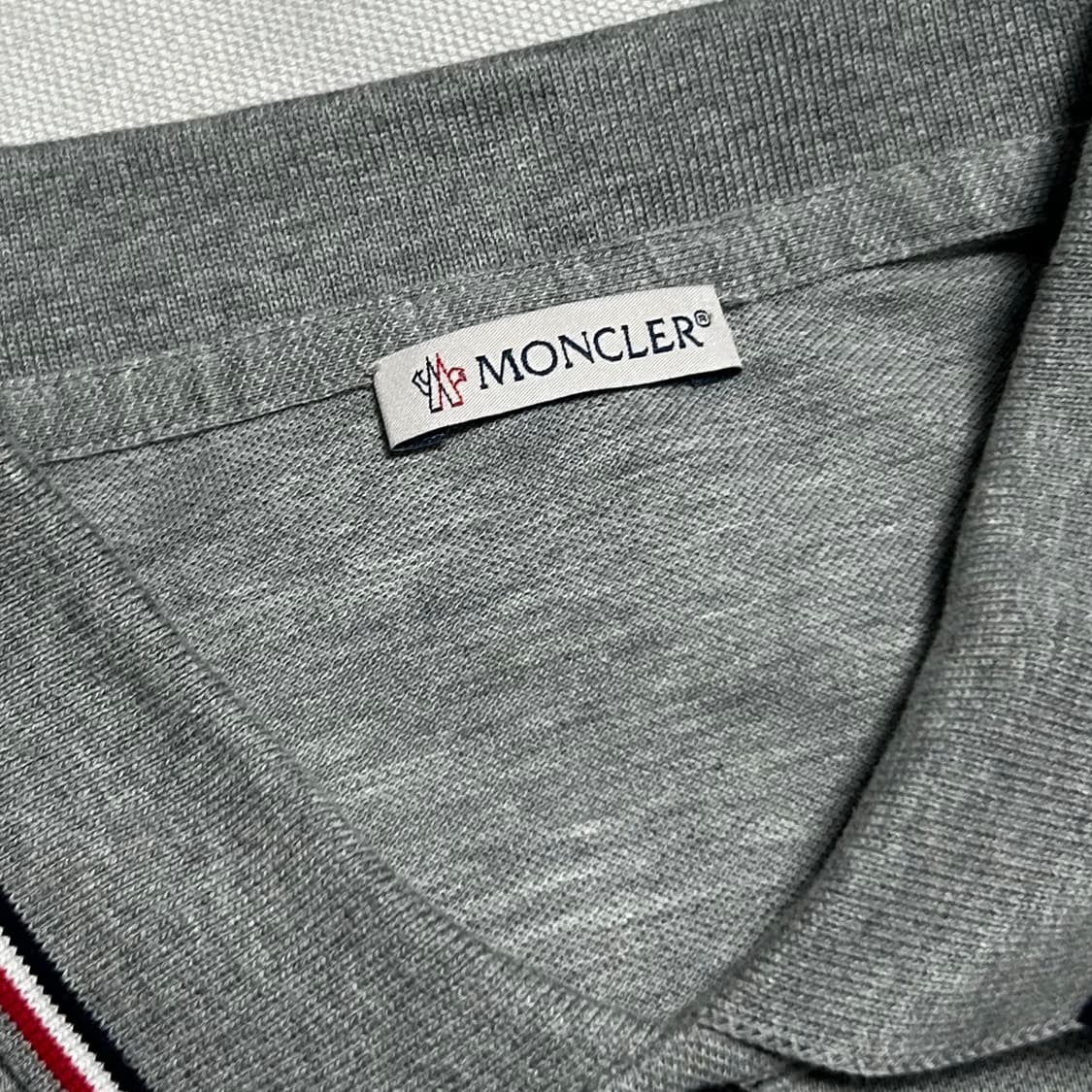 L 몽클레어 그레이 카라 반팔  상품이미지4