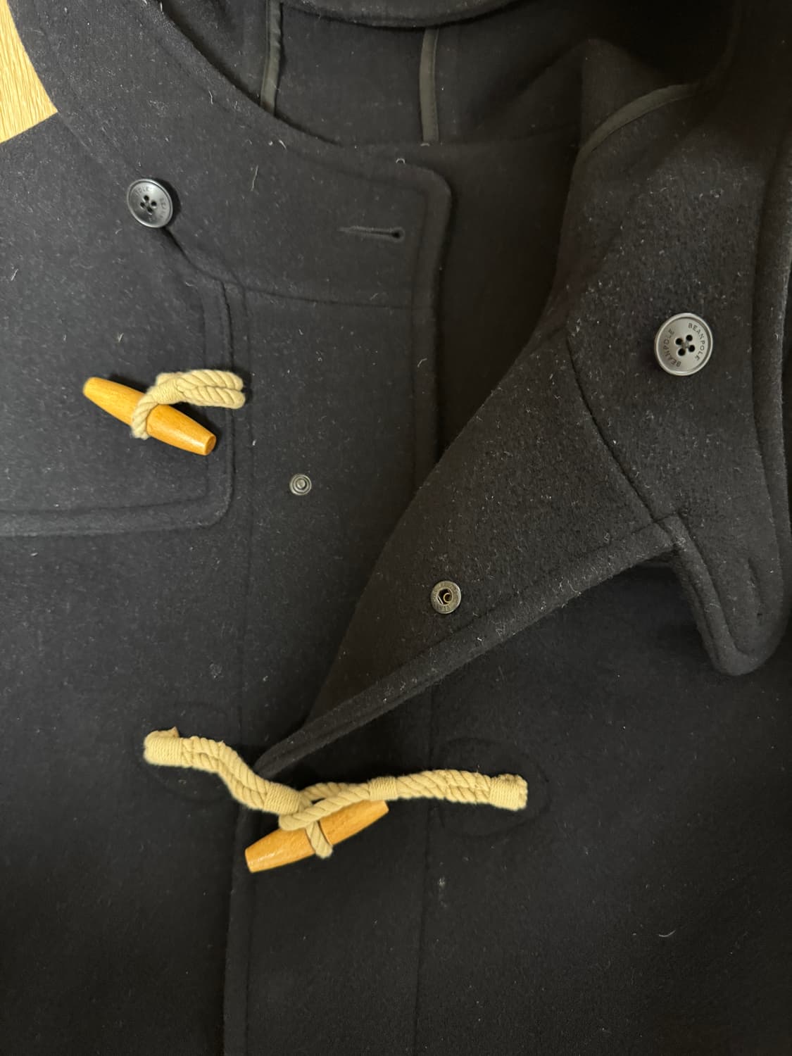 빈폴 네이비 더플 코트 100 상품이미지4