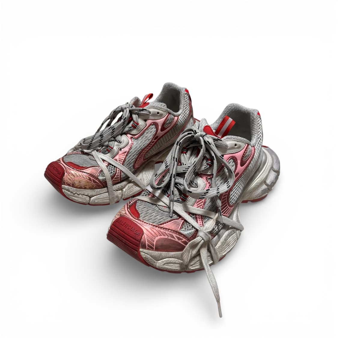 발렌시아가 3xl 레드 스니커즈 43사이즈 상품이미지3