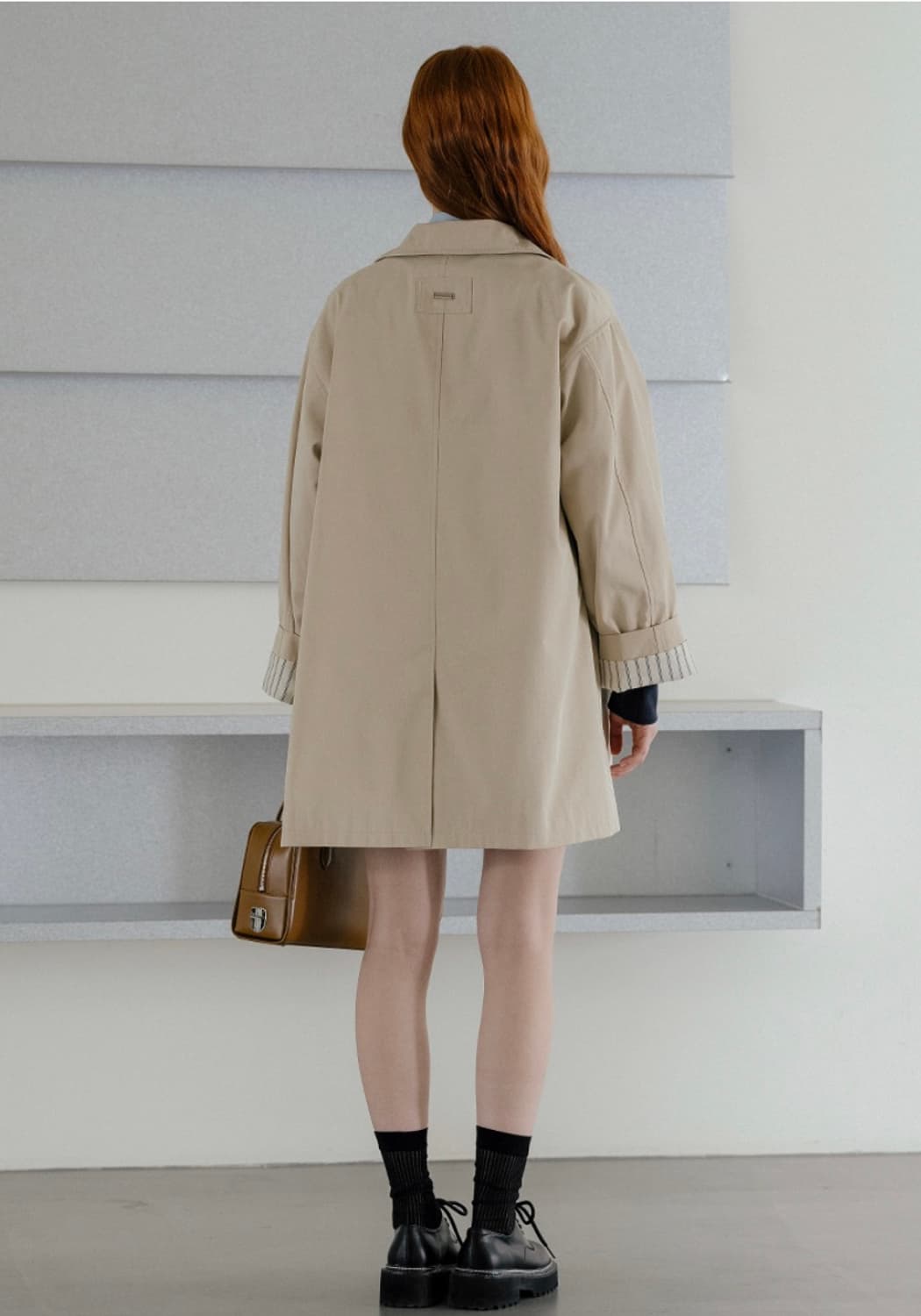 노운 베러 하프 트렌치 코트 상품이미지2