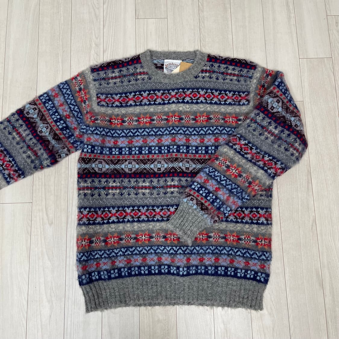 제이미슨스 Jamieson’s 페어아일 니트 XL 105~110 상품이미지5