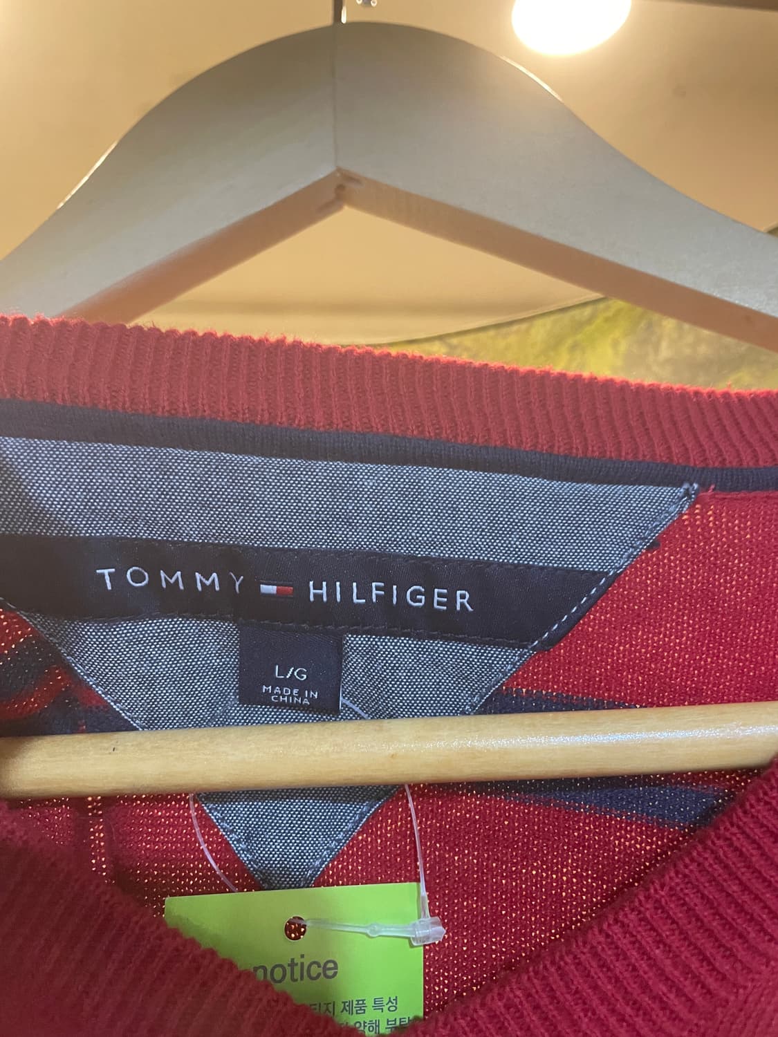 타미힐피거 하이틴 스트라이프 니트 상품이미지4