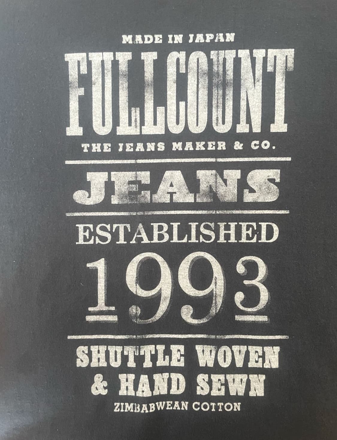 풀카운트 반팔티셔츠 상품이미지3