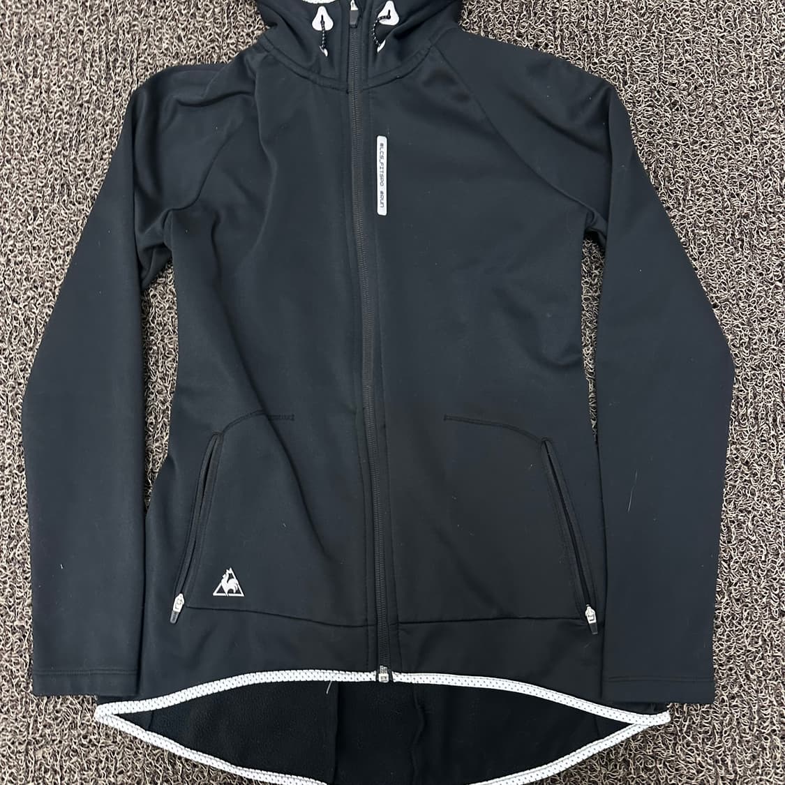 르꼬끄 기모 후드집업 블랙 85(S) 상품이미지3