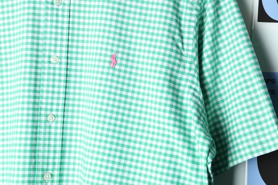 (XL-2XL) 폴로 랄프로렌 반팔셔츠 남방 USA 무지-H31301 상품이미지5