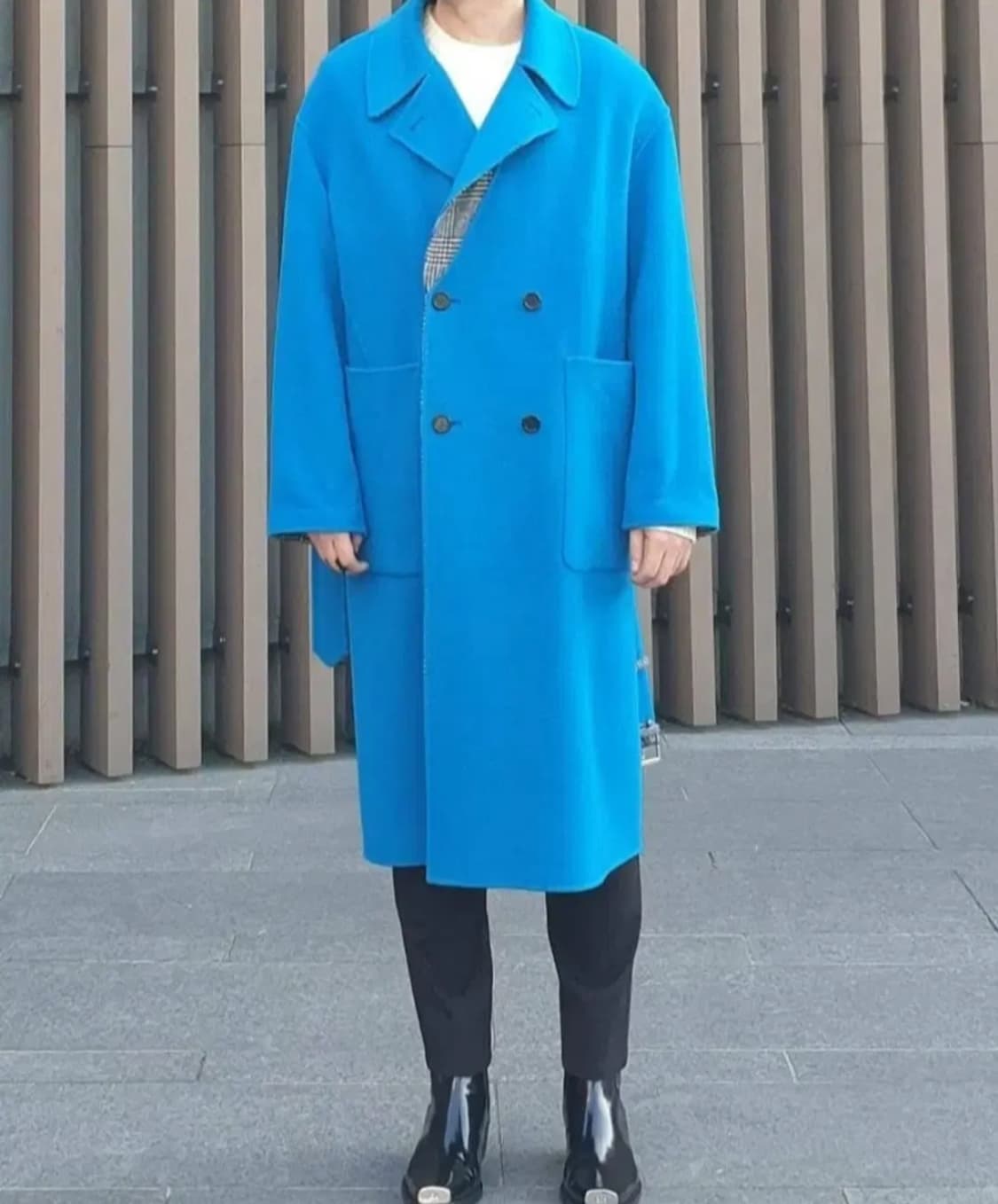 [150만원]송지오 양면 리버서블 코트자켓 팔아요 상품이미지5