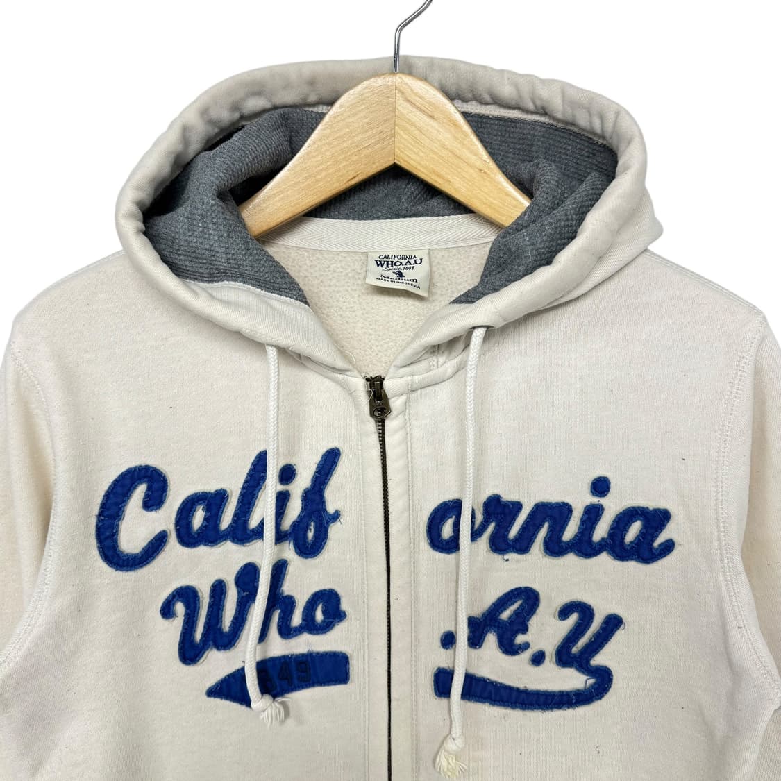 후아유 로고 후드집업 상품이미지2