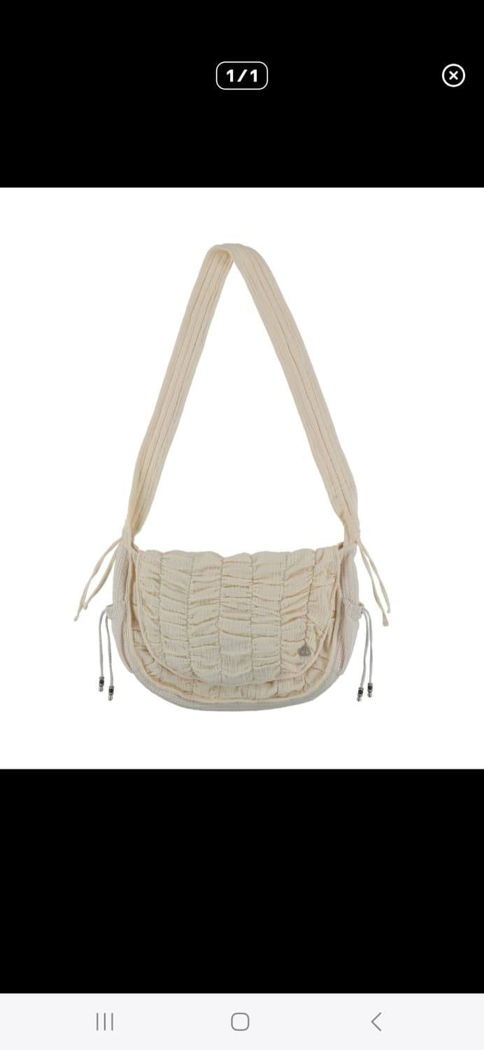 코이세이오 퀼티드 크로스백 아이보리 구해요 상품이미지1