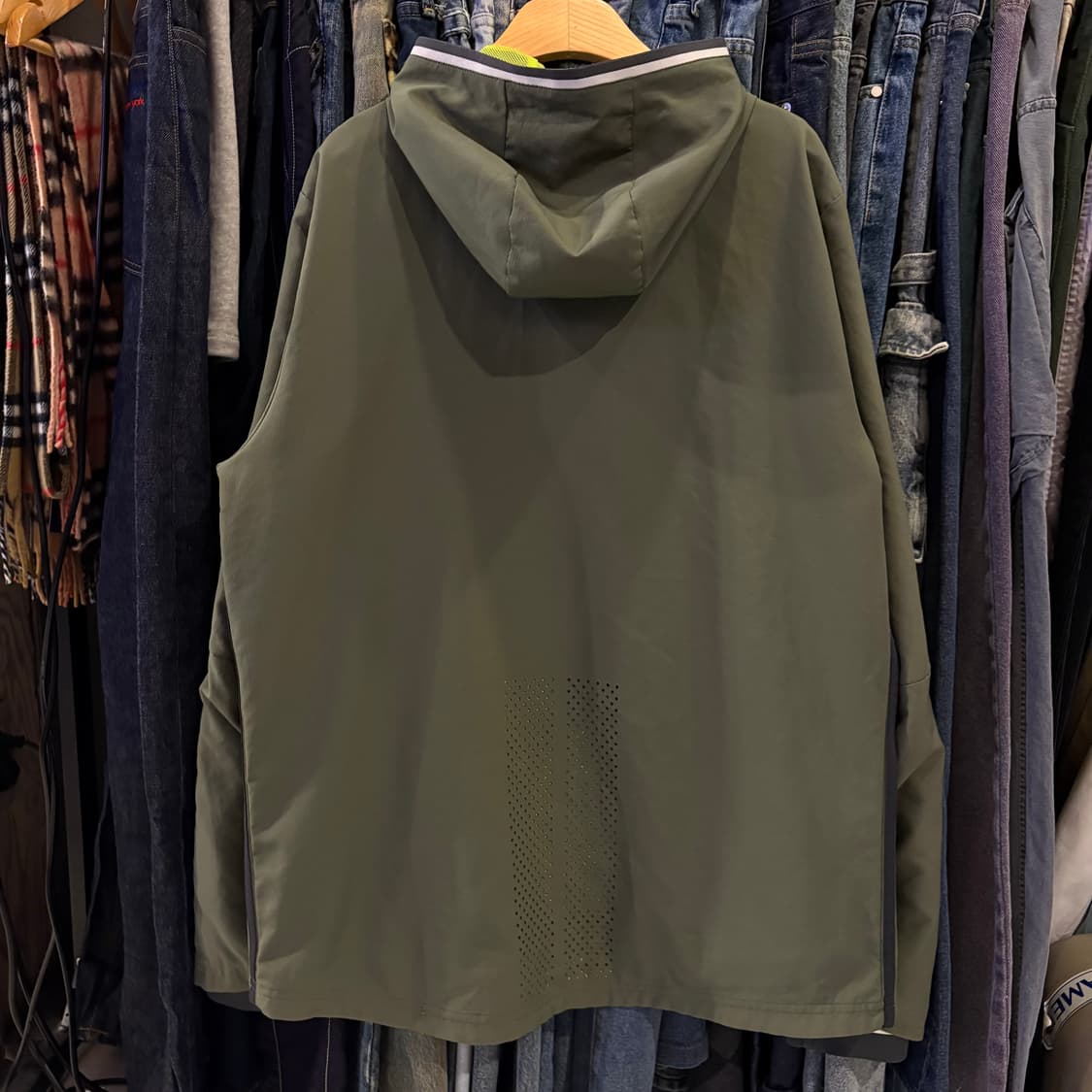 아디다스 독일 카키 바람막이 상품이미지5