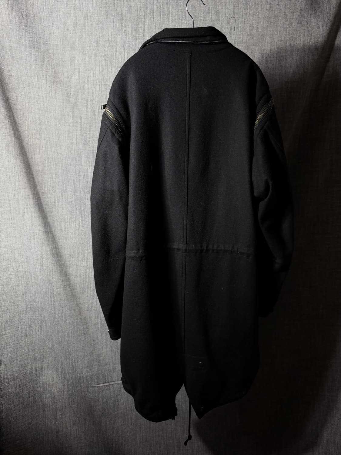 요지야마모토 뿌르옴므 후드 멀티집업 코트 상품이미지5