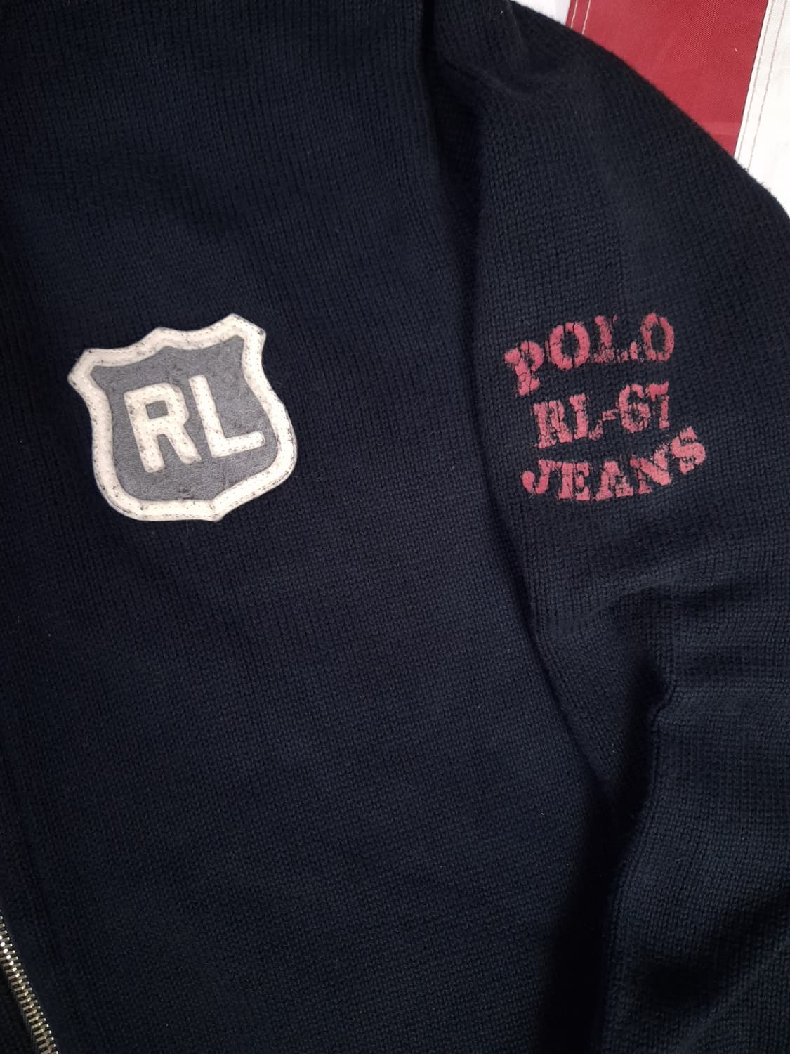 오리지날 랄프로렌폴로 진스 코튼 집업 가디건 상품이미지3