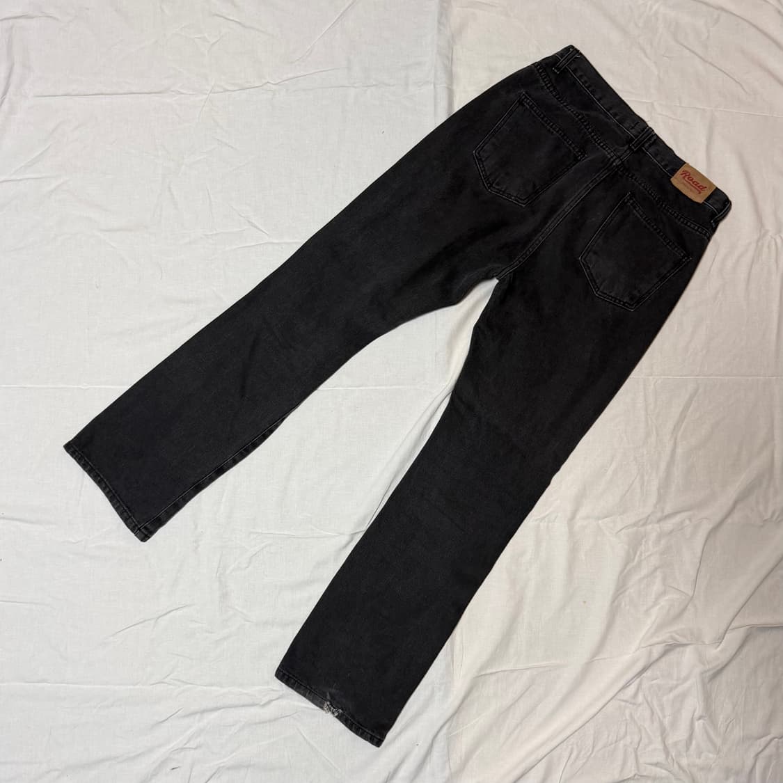 블랙 데미지 바지 상품이미지2