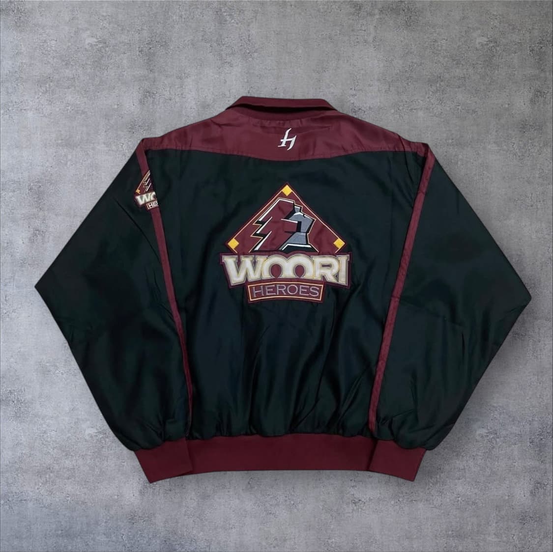 우리 히어로즈 (키움) 00s 올드스쿨 베이스볼 자켓 상품이미지2