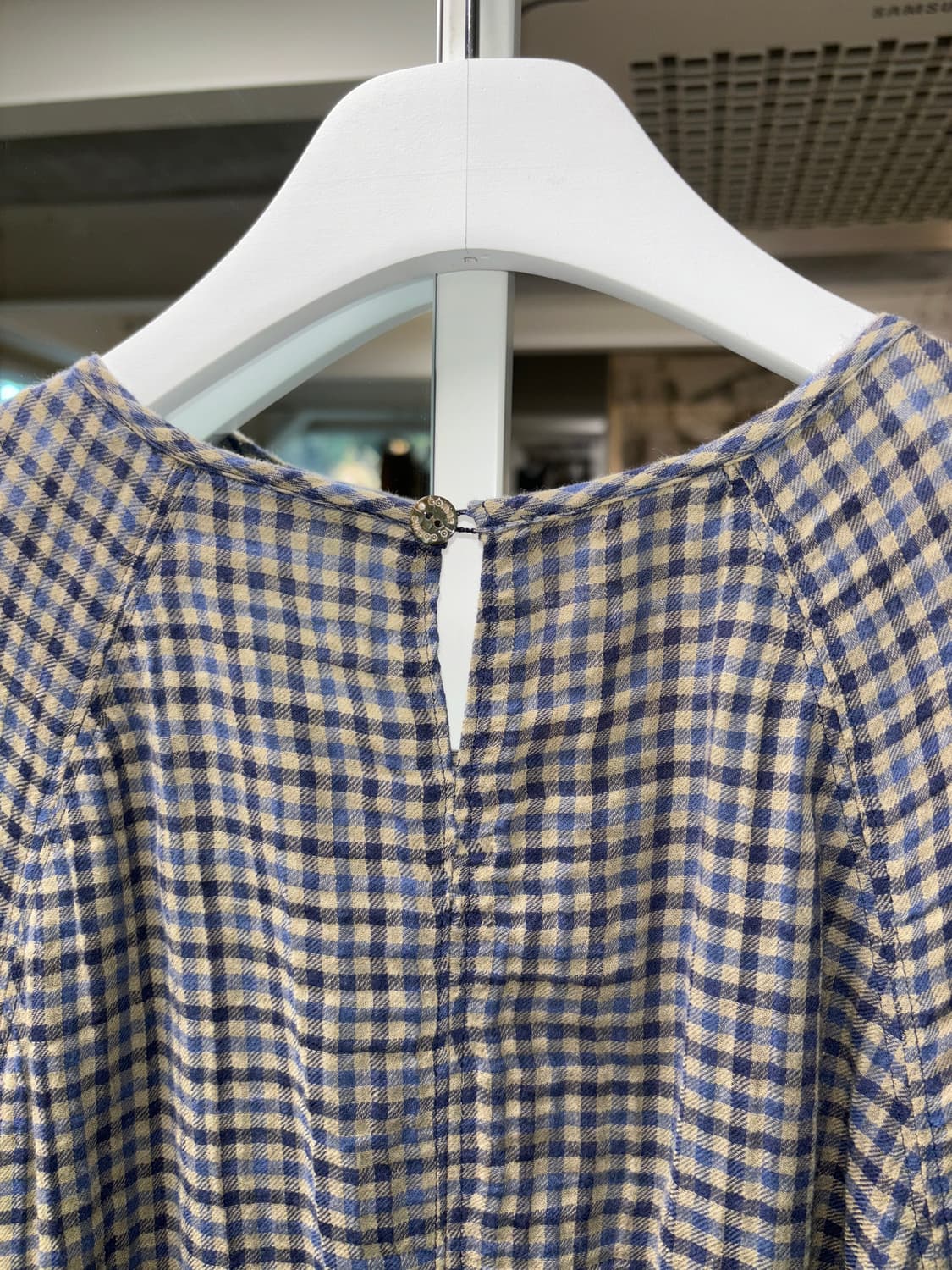 센소유니코 io comme io 체크 원피스 상품이미지4