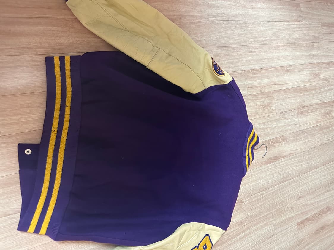 빈티지 바시티자켓(퍼플/42) 상품이미지5