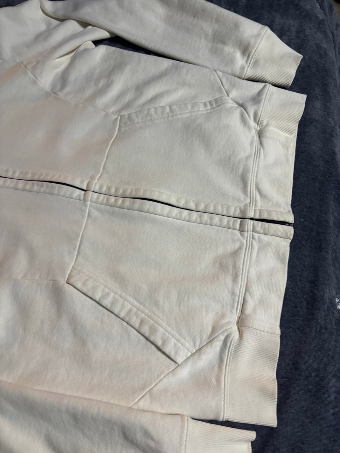 CP 컴퍼니 고글 후드집업 화이트 M 상품이미지4