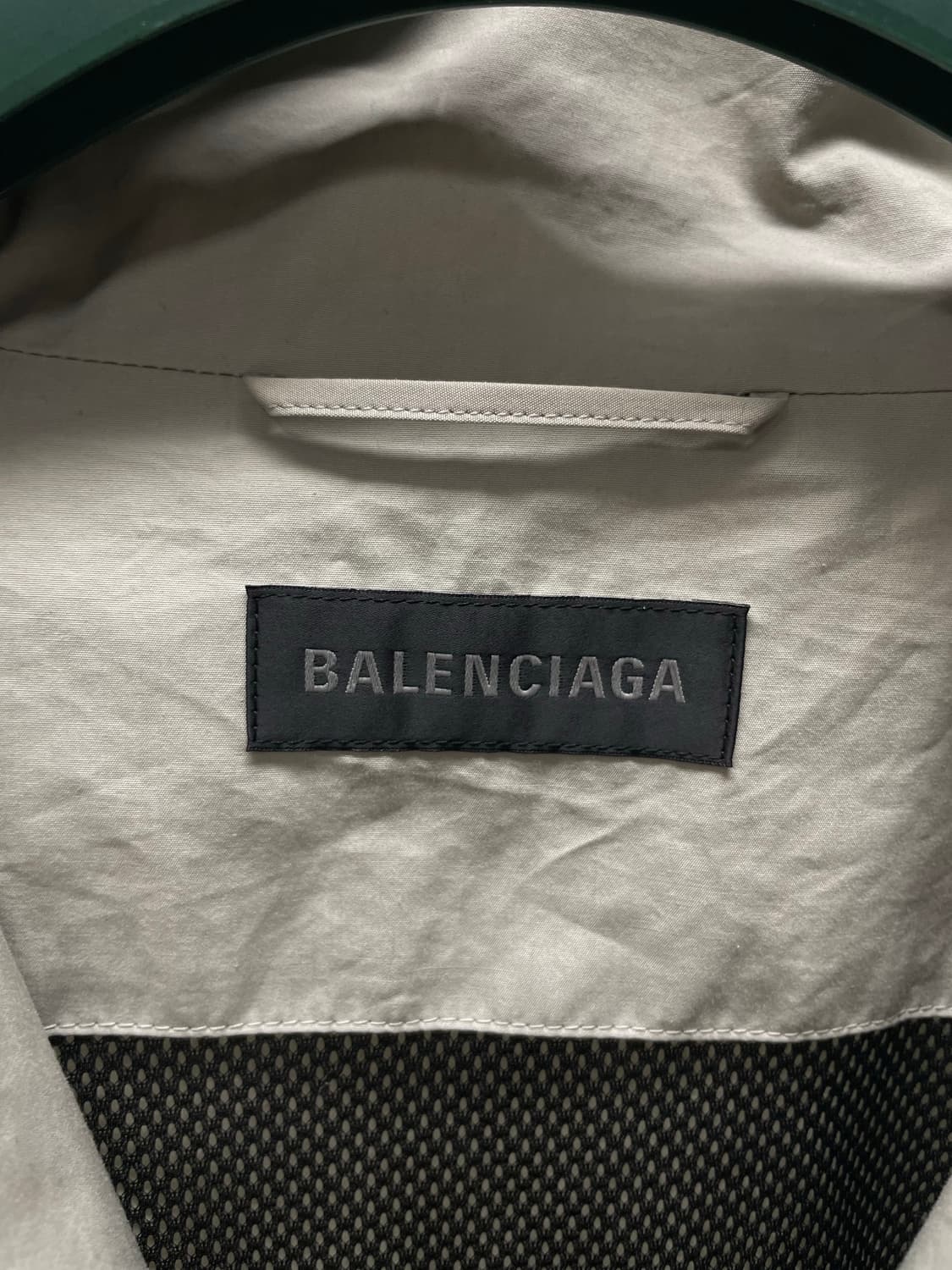 [N/백화점판] 발렌시아가 포플린 바람막이 자켓 [xs] 상품이미지2