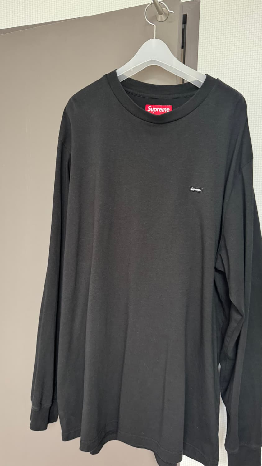 슈프림 스몰 박스 롱슬리브 티셔츠 블랙 - 24SS 상품이미지1