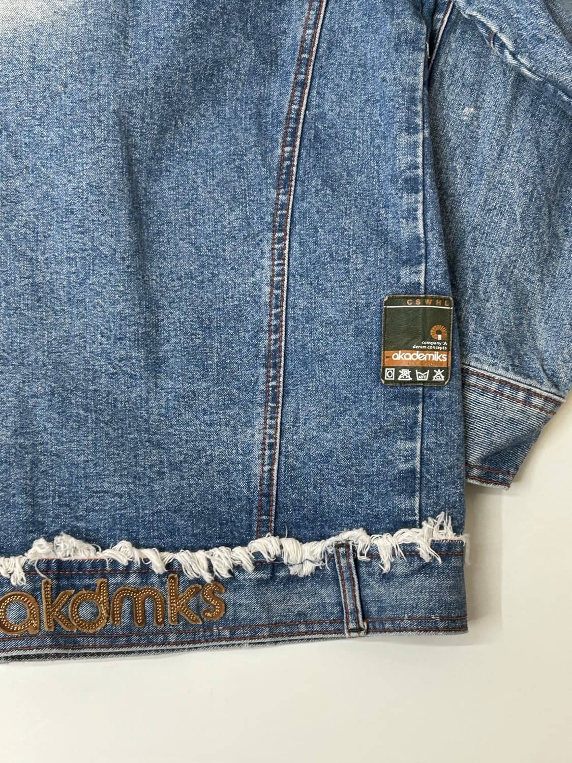 Akademiks 아카데믹스 올드스쿨 데님자켓 상품이미지6