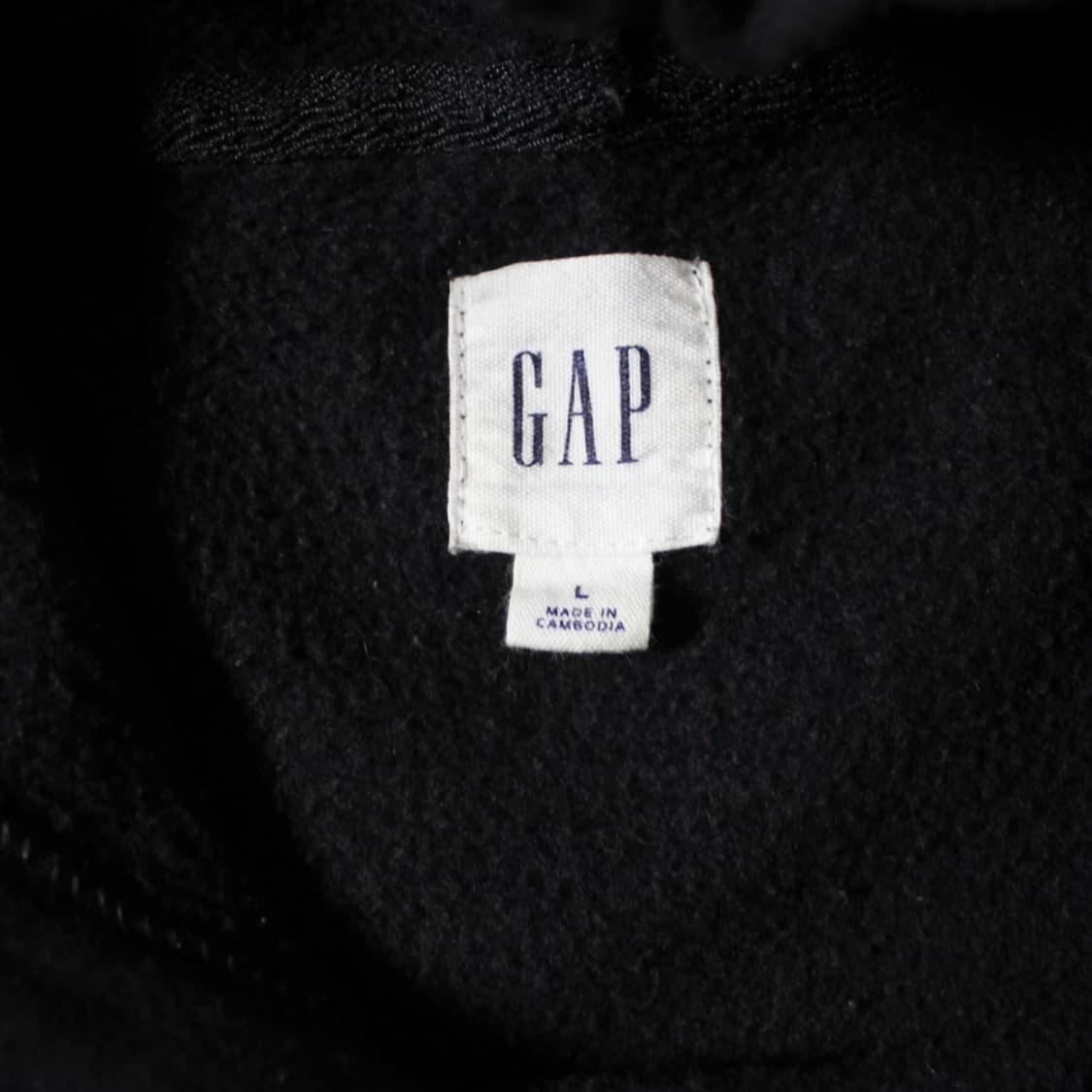 GAP 갭 블랙 기모 후드티  상품이미지4