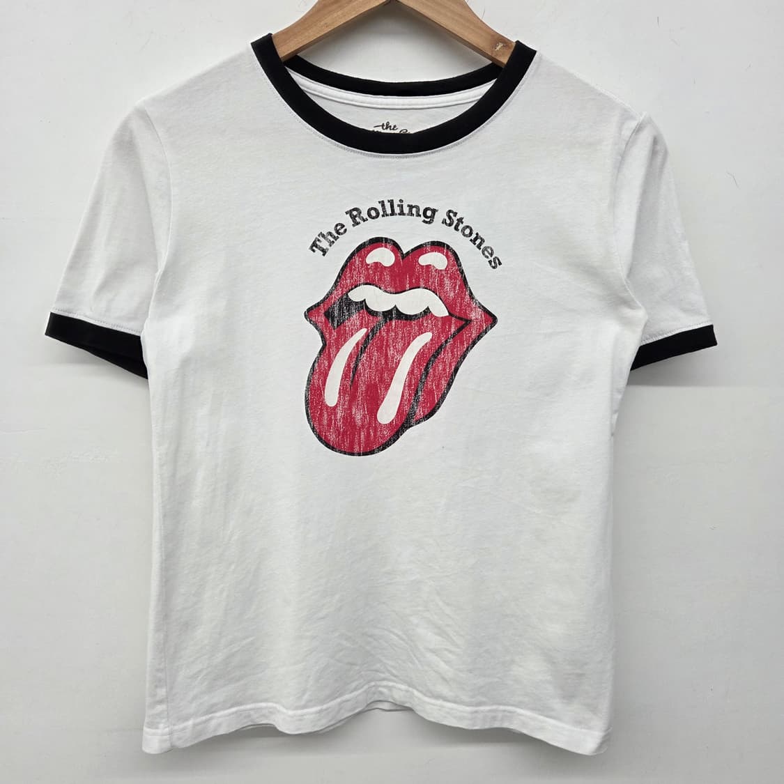 더 롤링 스톤즈 링거 티셔츠 화이트 여s 상품이미지2