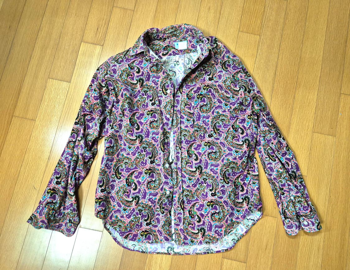 빔즈 페이즐리 코듀로이 셔츠 상품이미지1