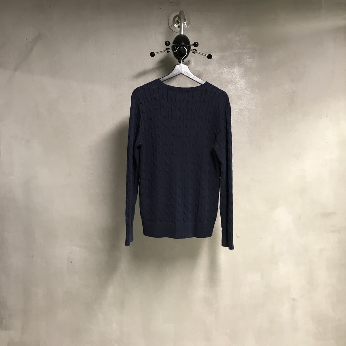 폴로 랄프로렌 케이블 니트 네이비 XL18-20 상품이미지7