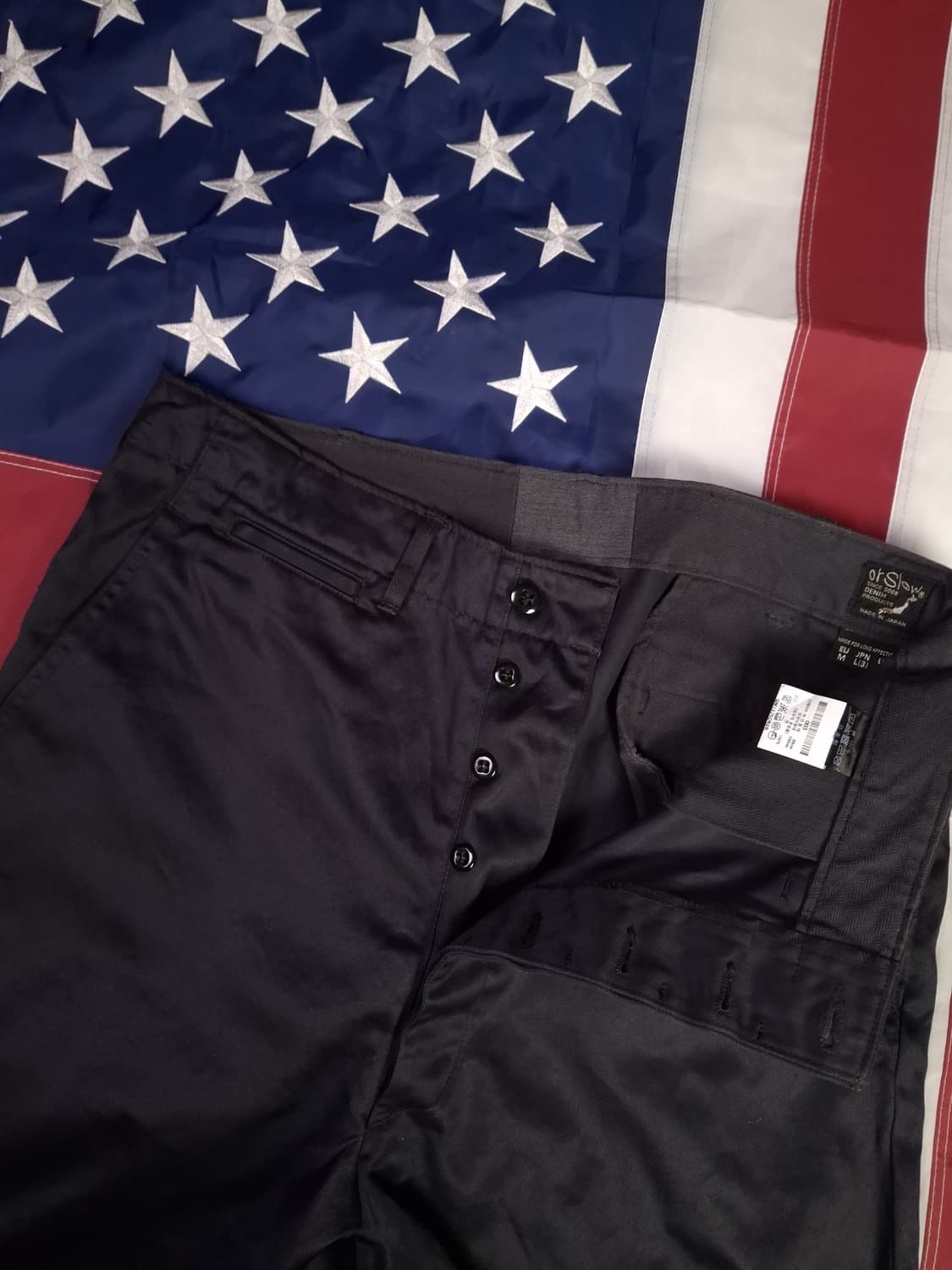 특A 오리지날 오어슬로우 아미 빈티지 핏 트러우저 상품이미지4