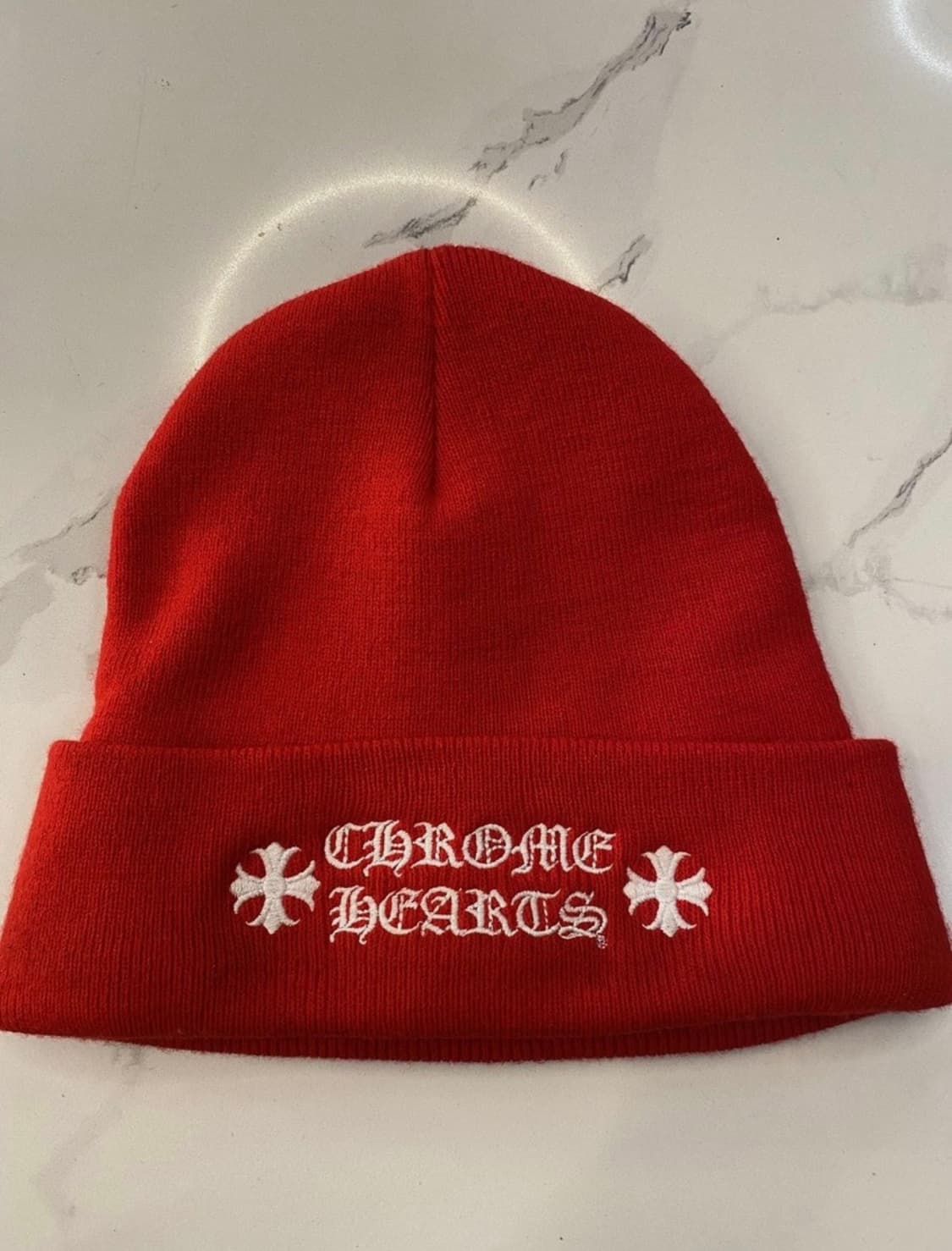 크롬하츠 비니 레드 상품이미지1