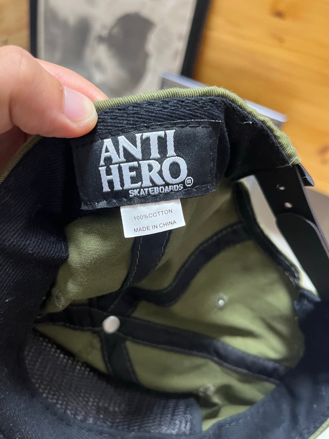 Antihero 스케이터 캡 모자 상품이미지4