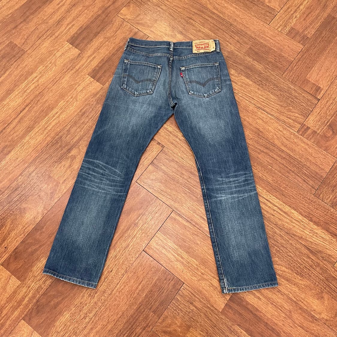 리바이스 501 중청 데님팬츠 상품이미지2