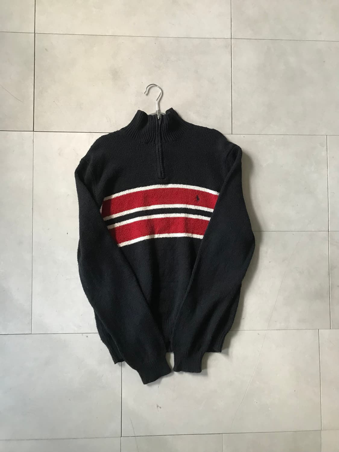 폴로 니트 반집업 상품이미지6