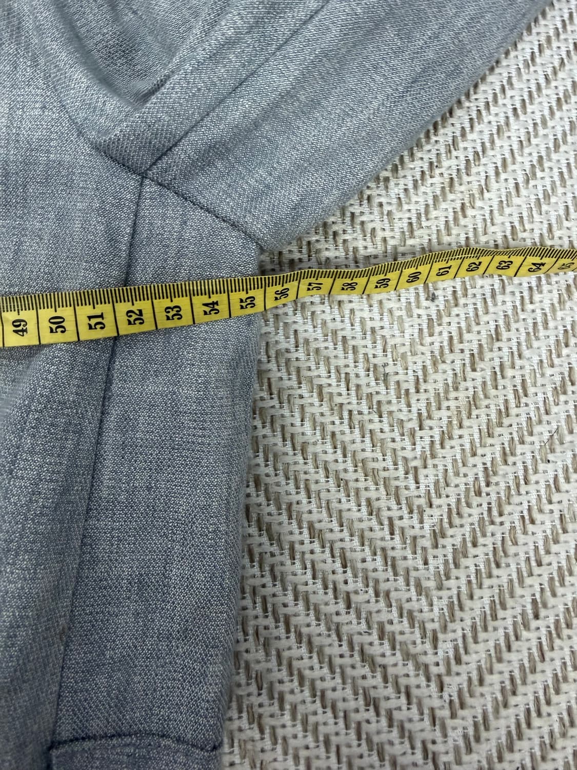 정품) SYSTEM 시스템 루즈핏 회색 린넨 자켓 82 상품이미지9