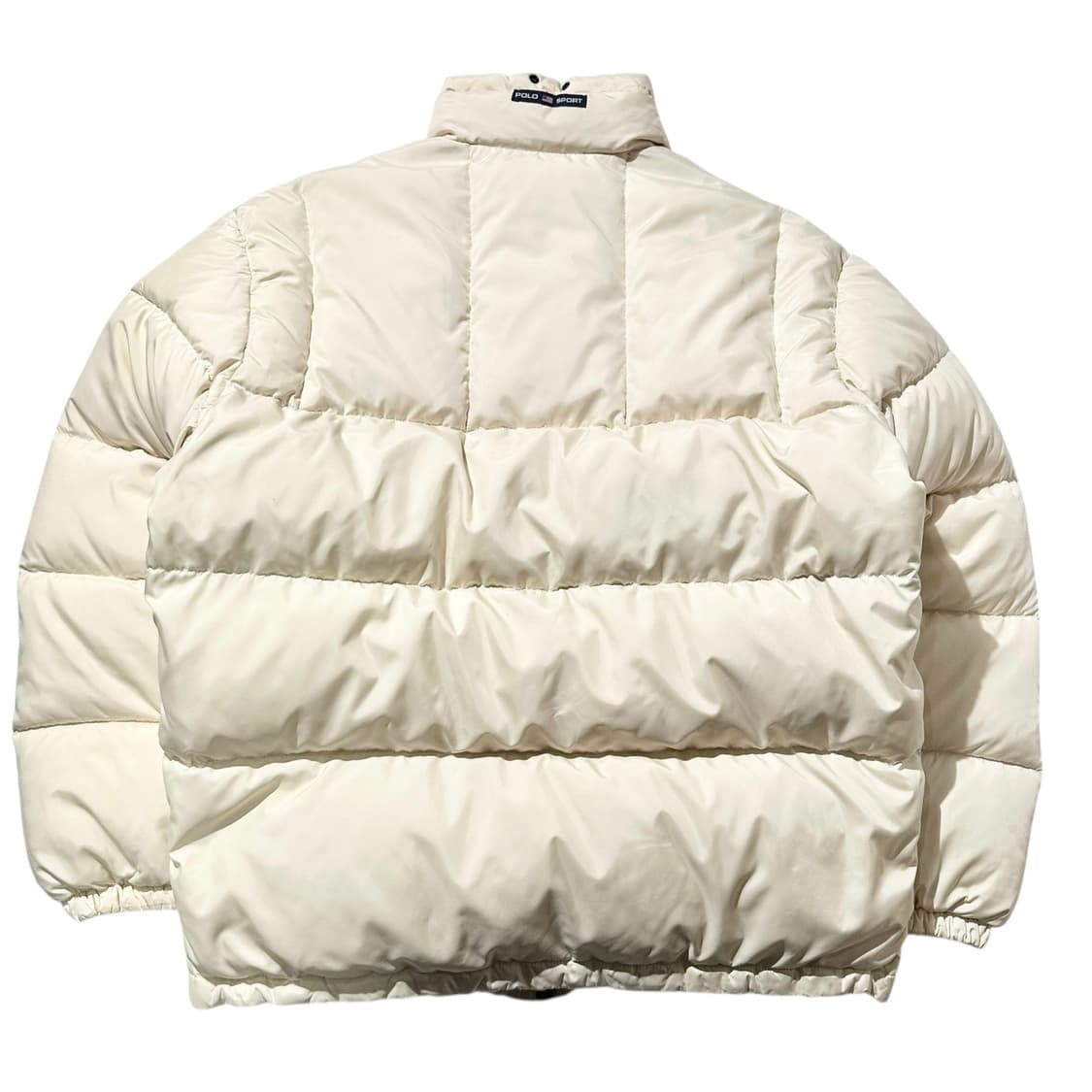 폴로 스포츠 랄프로렌 성조기 로고 다운 푸퍼 패딩 아이보리 상품이미지2