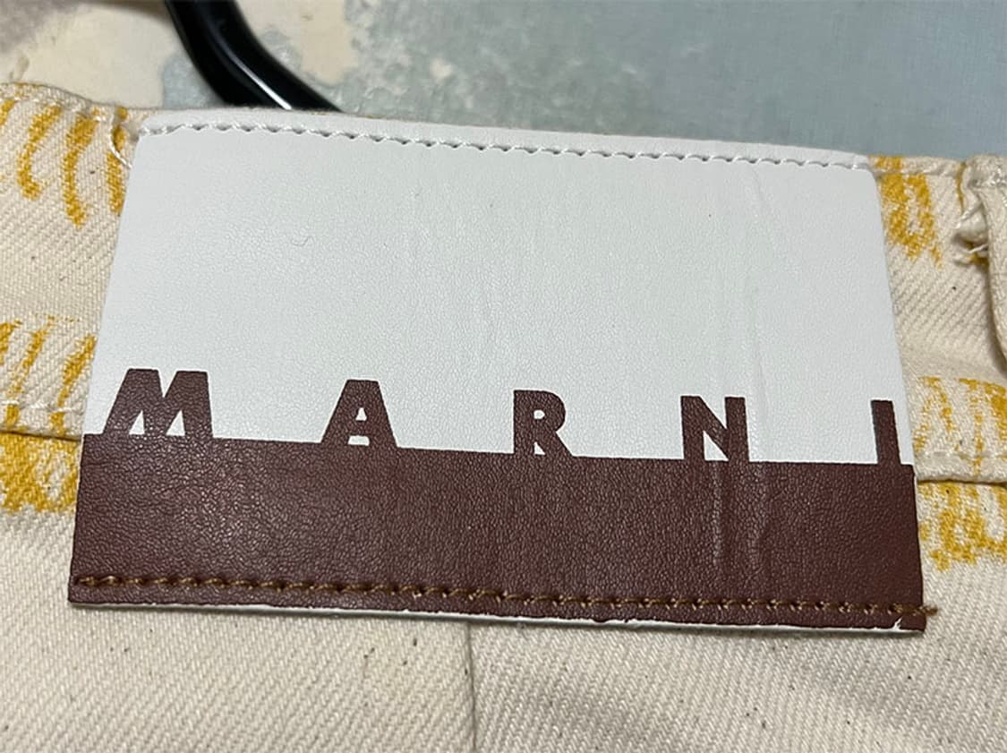MARNI 마르니 여자 청바지 와이드 데님팬츠 춘추 M 66 28 상품이미지3