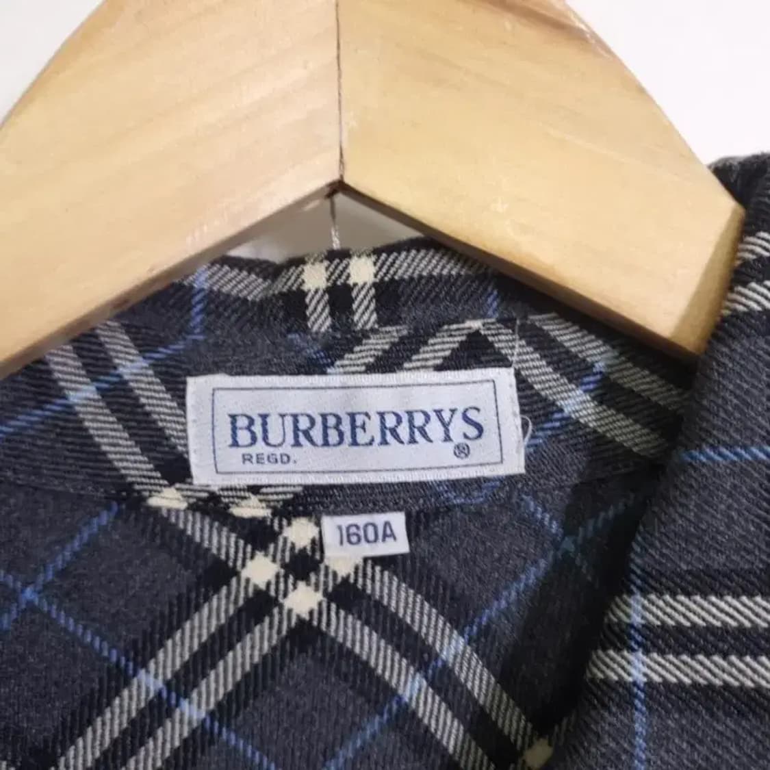 버버리 체크 셔츠 원피스 ~44반 상품이미지9