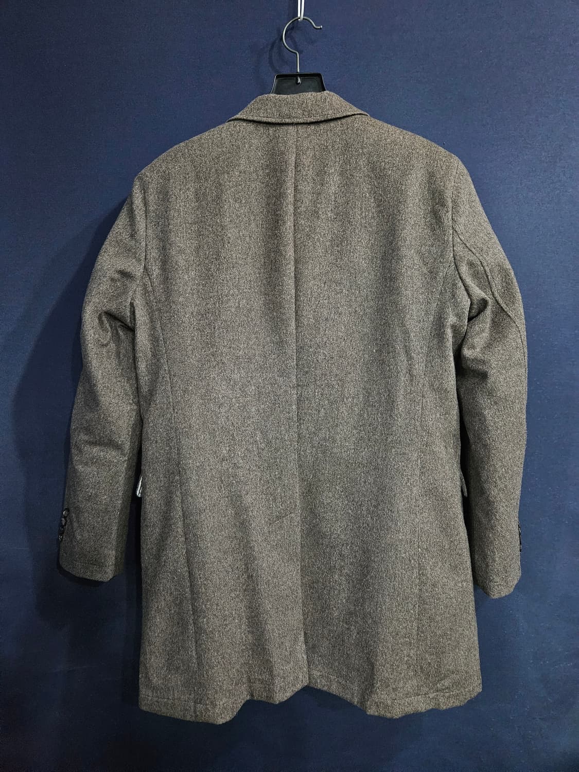 헤지스 멜란지 베이지 남성 100 구스다운 패딩 정장자켓  상품이미지2