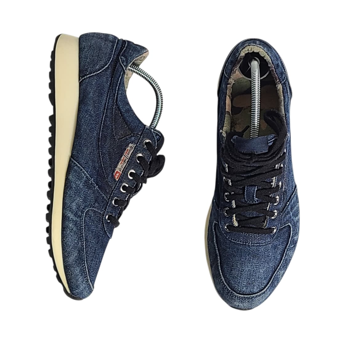 245) Diesel 빈티지 디젤 쉬런 W 데님 스니커즈 상품이미지6