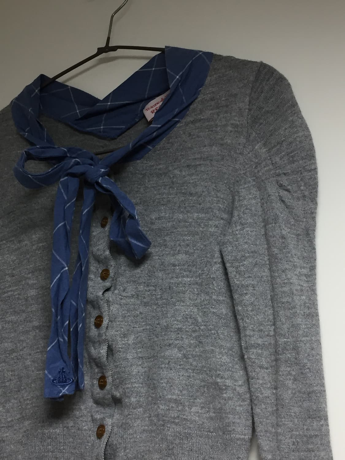 vivienne westwood ribbon cardigan 상품이미지1