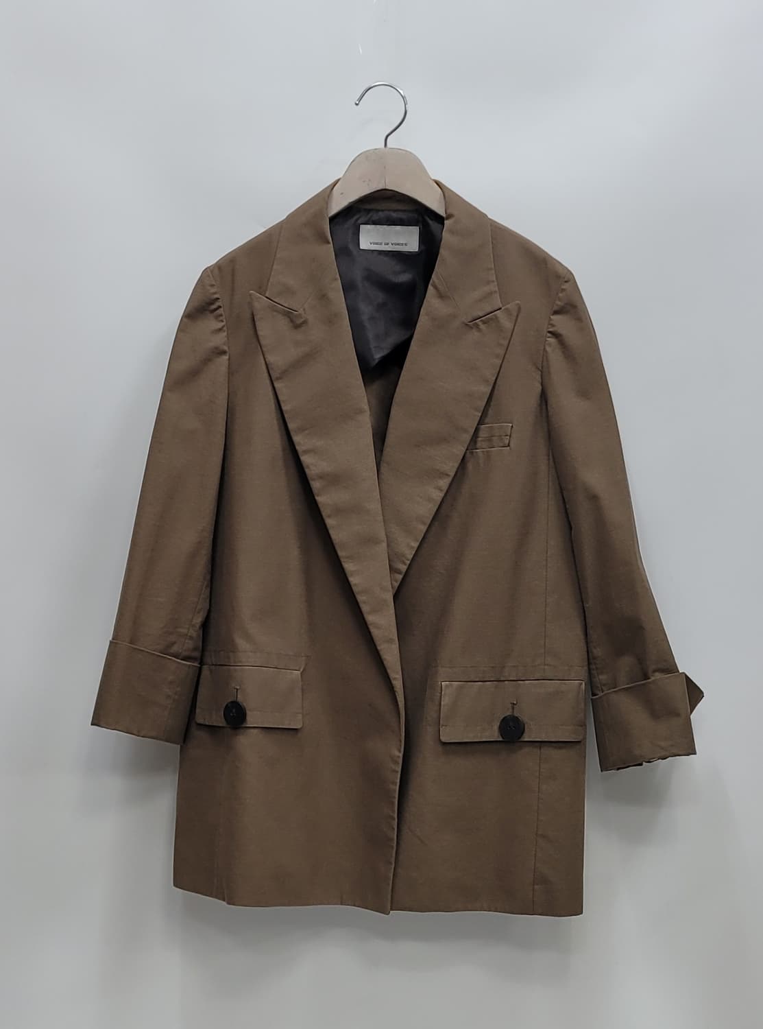 VOV 20FW 보브 오버핏 자켓 / 여 66 (85-97-165)브라운 상품이미지1