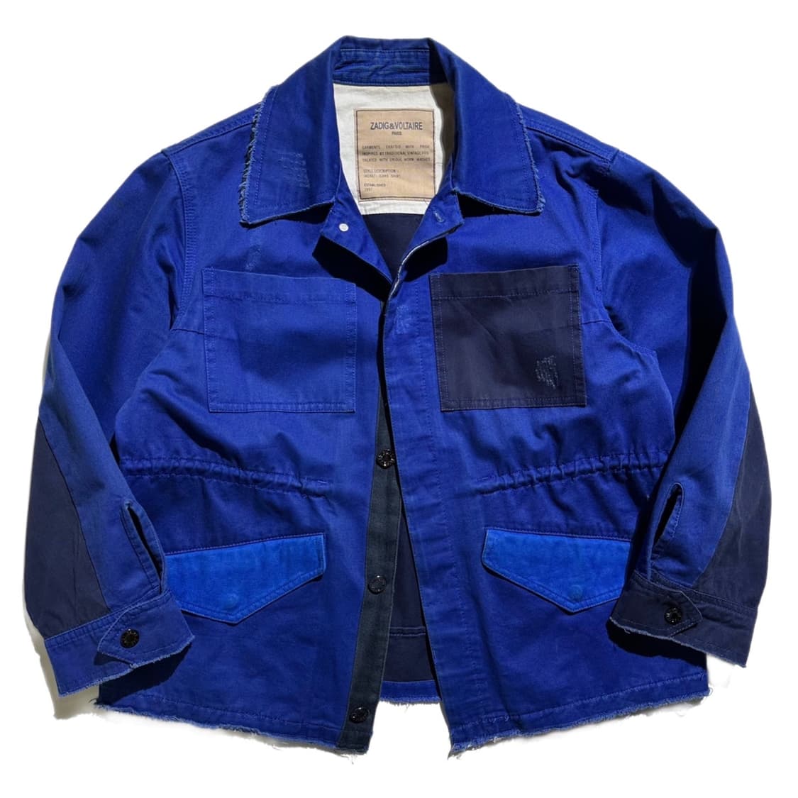 쟈딕 & 볼테르 데님 야상 셔츠 자켓 상품이미지1