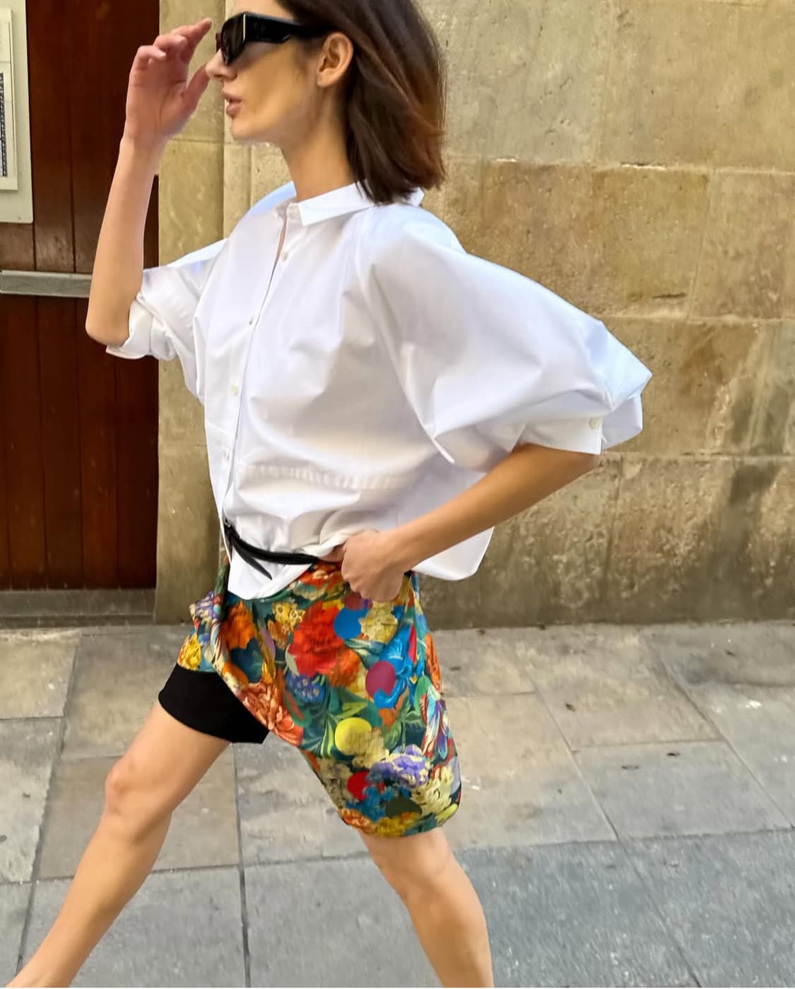 오르 Orr 코튼 볼륨 셔츠 S 상품이미지4