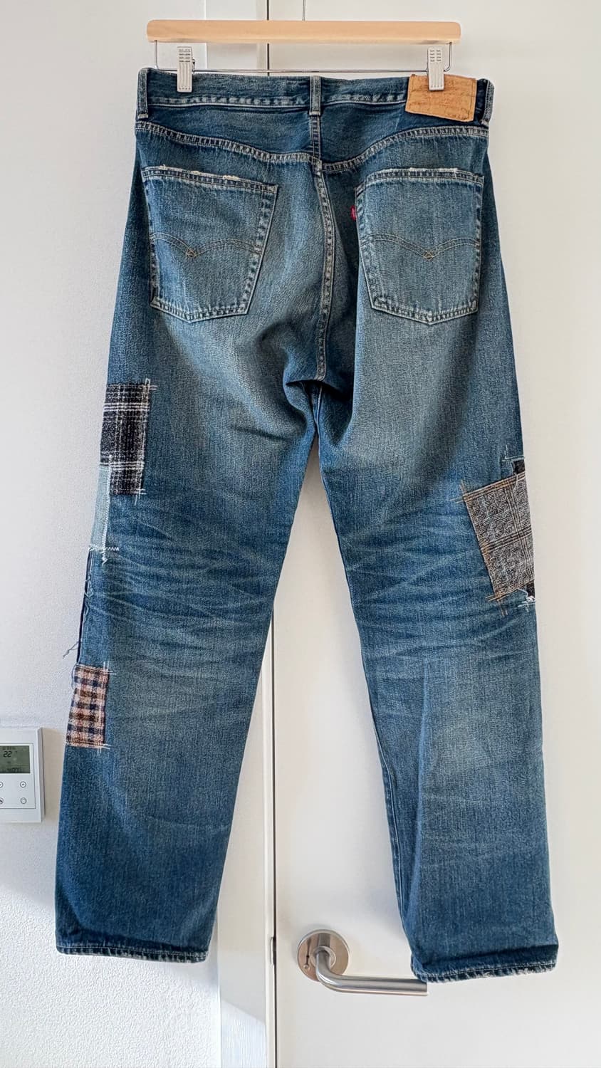 (M) 준야와타나베 리바이스 패치워크 데님 상품이미지2