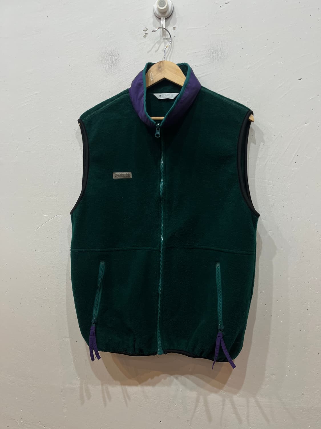 빈티지 COLUMBIA 콜롬비아 플리스 베스트 조끼 Made in USA 상품이미지1