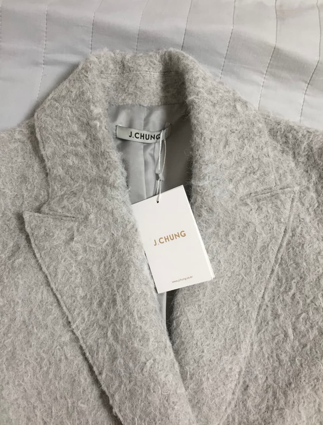 제이청 Hairy Wool Tailored Half Jacket (택O) 상품이미지5